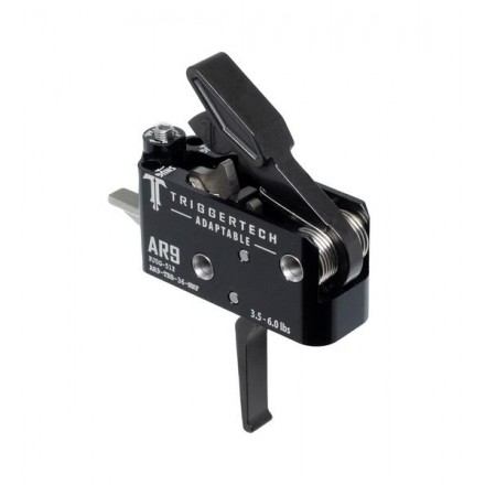 Trigger Kit AR 9 Adaptable Flat Black 3.5 - 6.0 LB Adjustable Trigger Weight - TriggerTech