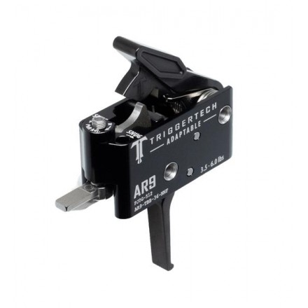 Trigger Kit AR 9 Adaptable Flat Black 3.5 - 6.0 LB Adjustable Trigger Weight - TriggerTech