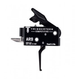Trigger Kit AR 9 Competitive Flat Black, 3.5 LB Fixed Trigger Weight - TriggerTech