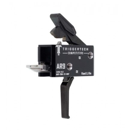 Trigger Kit AR 9 Competitive Flat Black, 3.5 LB Fixed Trigger Weight - TriggerTech