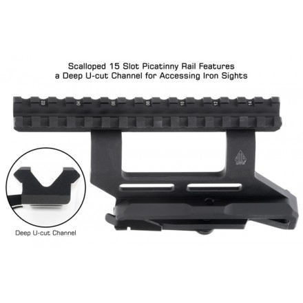 UTG Quick Detatch Side Mount for Zastava M70 N-PAP, Picatinny - UTG