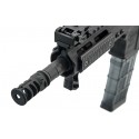 AR15 Stubby Muzzle Brake, .223/5.56, 1/2"X28 1.75" Length - UTG PRO