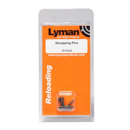 Lyman Decapping Pins for Premium Dies Set (Kit 10 pz.) - Lyman