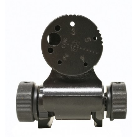 Set Mire Regolabili Abbattibili MAS7COM per AR15 / M4, attacco Picatinny - LPA