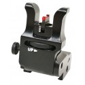 Folding Adjustable Sight Set MAS7COM for AR15 / M4, for Picatinny Rail - LPA