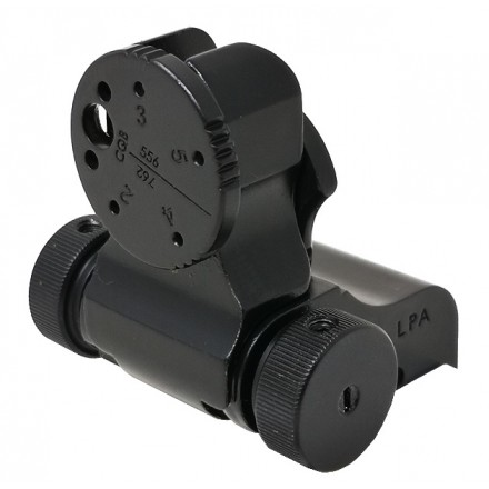 Set Mire Regolabili Abbattibili MAS7COM per AR15 / M4, attacco Picatinny - LPA