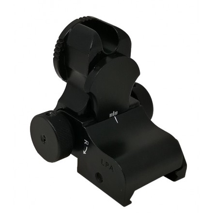 Set Mire Regolabili Abbattibili MAS7COM per AR15 / M4, attacco Picatinny - LPA