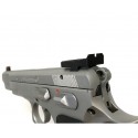 Tacca di Mira Regolabile (Altezza e Deriva) + Mirino con Fibra Ottica 1 mm per CZ 75 / CZ 85 / CZ 97 - CZ
