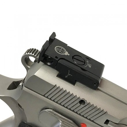 Adjustable Rear Sight (Heght and Windage) + Front Sight Fibre Optic 1mm for CZ 75B / CZ 85 / CZ 97 - CZ