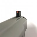 Tacca di Mira Regolabile (Altezza e Deriva) + Mirino con Fibra Ottica 1 mm per CZ 75 / CZ 85 / CZ 97 - CZ
