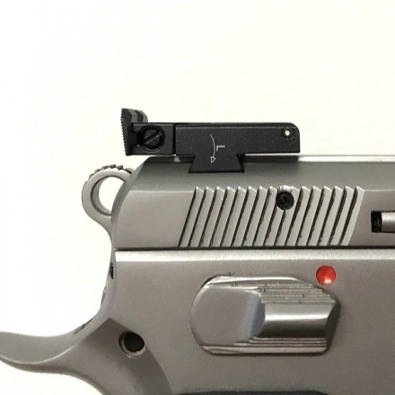 Adjustable Rear Sight (Heght and Windage) + Front Sight Fibre Optic 1mm for CZ 75B / CZ 85 / CZ 97 - CZ