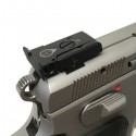 Adjustable Rear Sight (Heght and Windage) + Front Sight Fibre Optic 1mm for CZ 75B / CZ 85 / CZ 97 - CZ