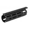 UTG PRO® AR15 Super Slim M-LOK® Carbine Length Drop-in Rail, Black