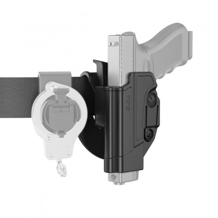 Glock 17/19 Tactical Holster, Retention Level 2 with Thumb Release - Orpaz