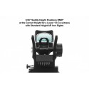 Base Picatinny per Red Dot Trijicon RMR, 1/3 Co-witness Inferiore - UTG