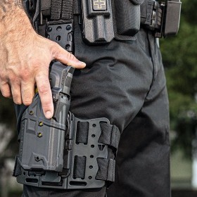 TMMS Receiver Plate on Thigh Rig  (Outer) on Thigh-Rig - Blade Tech 2