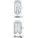 KIT TMMS (Sistema di Montaggio Modulare Tattico) con 1 Attacco Inseritore + 2 Attacchi Ricevitori - Blade Tech