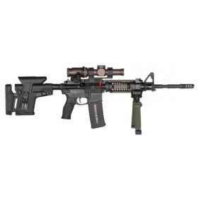 Calcio "RAPS-C" Collassabile, con Poggiaguancia Regolabile, Nero per AR15/M4 - Fab Defense 2