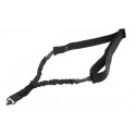Single Point Bungee Sling with QD Sling Swivel, Black - UTG