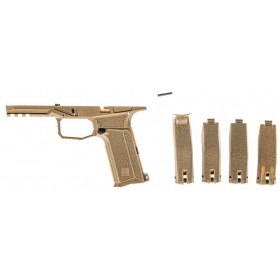 Polymer Frame Kit for Arex Rex Delta "L" Gen 2 with Backstraps and Magazine Catch, Color FDE - Arex 2