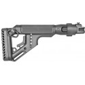 Polymer Folding Buttstock UAS-AK P with Cheek Piece For AKM 47 - Fab Defense