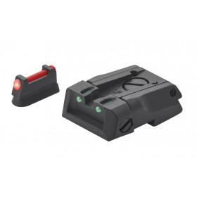 Tacca di mira e mirino con fibra ottica CZ 75 SP01 Shadow- LPA