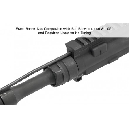 Arwen 15" M-LOK Free Float Handguard, Black - UTG PRO