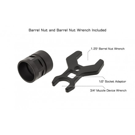 Arwen 15" M-LOK Free Float Handguard, Black - UTG PRO