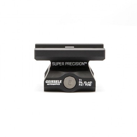 Super Precision T1 Picatinny Mount for Aimpoint T1, Absolute Co-Witness, Black - Geissele Automatics