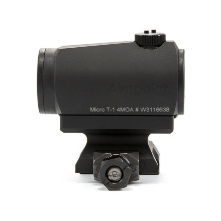 Attacco Picatinny Super Precision T1 per Aimpoint T1, Absolute Co-Witness, Nero - Geissele Automatics
