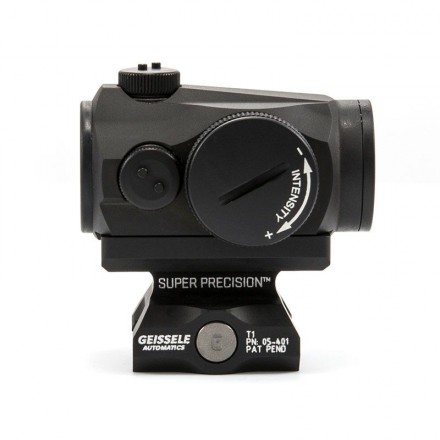 Super Precision T1 Picatinny Mount for Aimpoint T1, Absolute Co-Witness, Black - Geissele Automatics