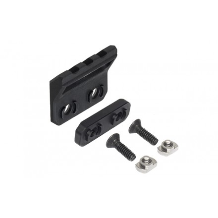 Slitta Picatinny Angolata a 3 Slot con Attacco M-LOK®, Nera - UTG
