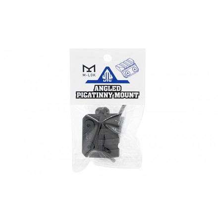 Slitta Picatinny Angolata a 3 Slot con Attacco M-LOK®, Nera - UTG