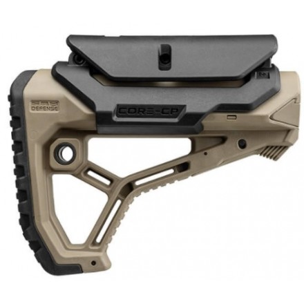 Cheeck Rest for GL-CORE Collapsible Stock, Black - Fab Defense