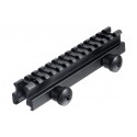 UTG® 13-Slot Picatinny Riser Mount, 0.83" Saddle Height, 5.7" Length - UTG