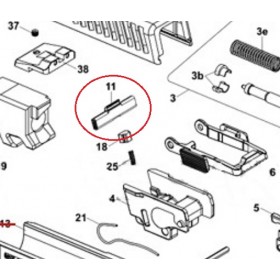 Leva Smontaggio Carrello CZ P-10 S / C / SC / F - CZ