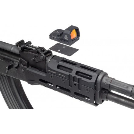 Guardamano Super Slim con Attacchi M-LOK per AK47, Nero - UTG PRO