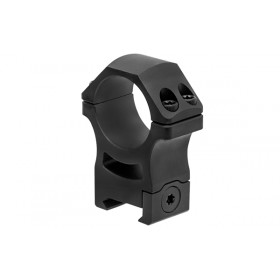 Coppia di Anelli Picatinny con Profilo Alto per fissaggio ottiche P.O.I.® per ottiche da 30 mm professionali (H 20mm) - UTG PRO
