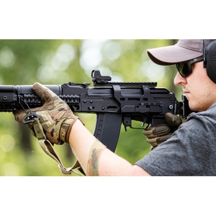 Slitta 16 Slot Picatinny ACCU-SYNC QR per AK 47/74, Universale - UTG