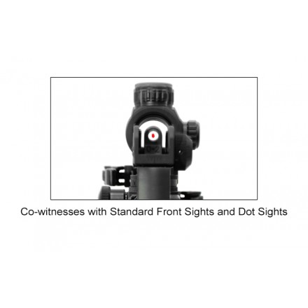 AR15 Mil-spec 7075-T6 Forged Carry Handle Sight - UTG PRO