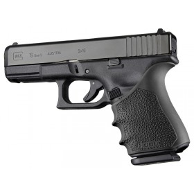 Impugnatura Gommata HandALL per Glock 19, 23, 32, 38 (Gen 1-2-5), Nero - Hogue
