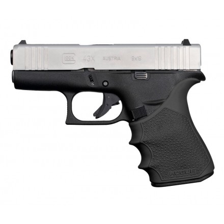 Impugnatura Gommata HandALL per Glock 43X, 48, Nero - Hogue