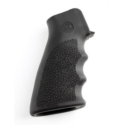 Impugnatura Gommata OverMolded per AR-15 / M16 con Scanalature per le Dita, Nera - Hogue