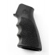 AR-15 / M16 OverMolded Rubber Grip with Finger Grooves, Black - Hogue