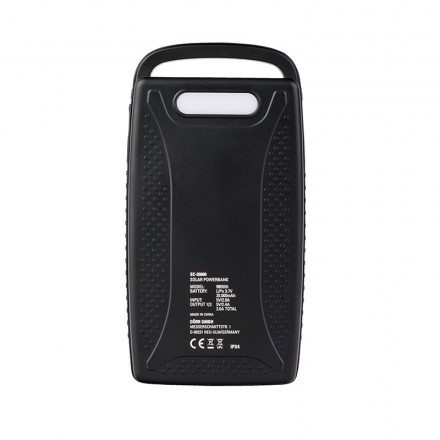 Powerbank ad Energia Solare da 20.000 mAh - 2.4A - Dörr
