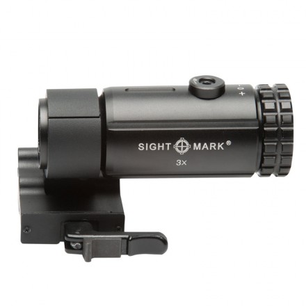 T-3 Magnifier Ribaltabile Lateralmente con Attacco Picatinny a Sgancio Rapido - Sightmark