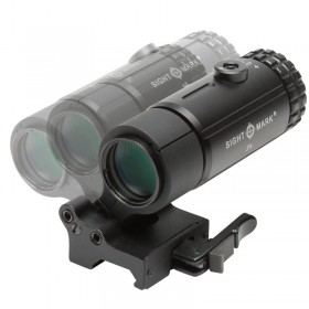 T-3 Magnifier with LQD (Picatinny Mount), Flip to Side Mount - Sightmark 2