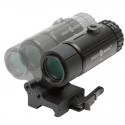 T-3 Magnifier with LQD (Picatinny Mount), Flip to Side Mount - Sightmark
