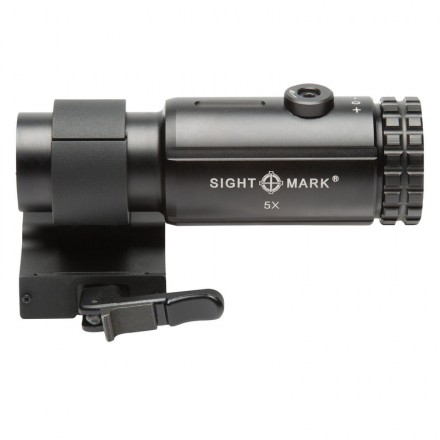 T-5 Magnifier with LQD (Picatinny Mount), Flip to Side Mount - Sightmark