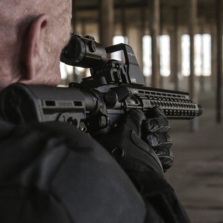 T-5 Magnifier with LQD (Picatinny Mount), Flip to Side Mount - Sightmark